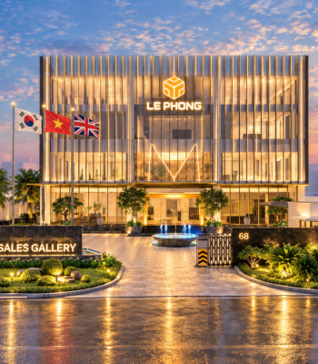 THIẾT KẾ VÀ THI CÔNG SALES GALLERY LÊ PHONG