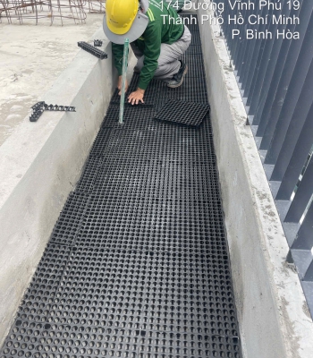 VỈ THOÁT NƯỚC, VẢI ĐỊA
